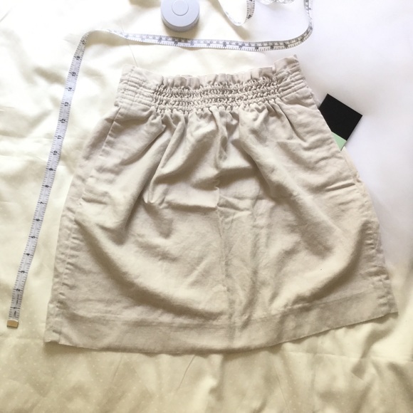 J. Crew Factory Dresses & Skirts - [LAST CHANCE BEFORE DONATING] Linen Miniskirt
